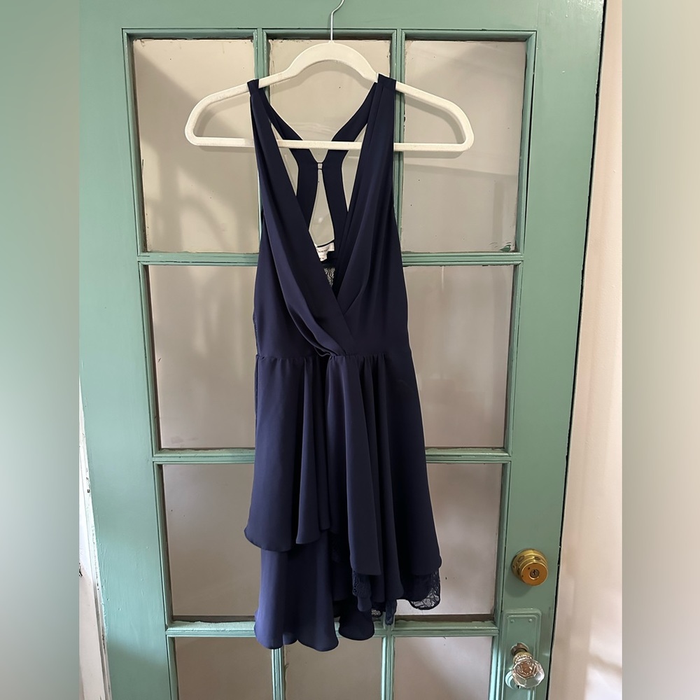 BCBGeneration Navy Blue Dress, Size 6